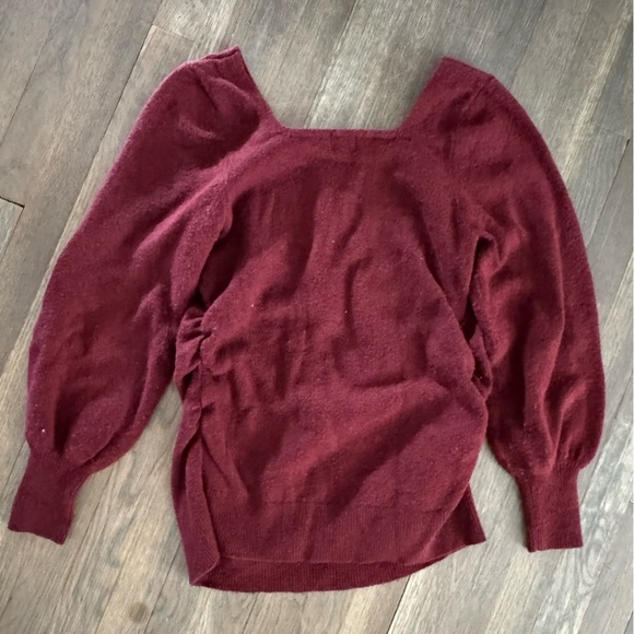 Isabel Maternity by Ingrid & Isabel Burgundy Sweater size Medium - Picture 9 of 12